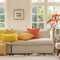 Yellow Throw Pillow Covers 18x18 Set of 2 Super Soft Couch Pillow Covers Decorative Striped Corduroy Mustard Throw Pillows for Couch Bed Spring, 18 x 18 inch, Sunflower Yellow